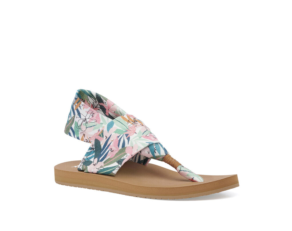 Coral Sanuk Womens Sandals 8 Canada Outlet - Sanuk Factory Sale