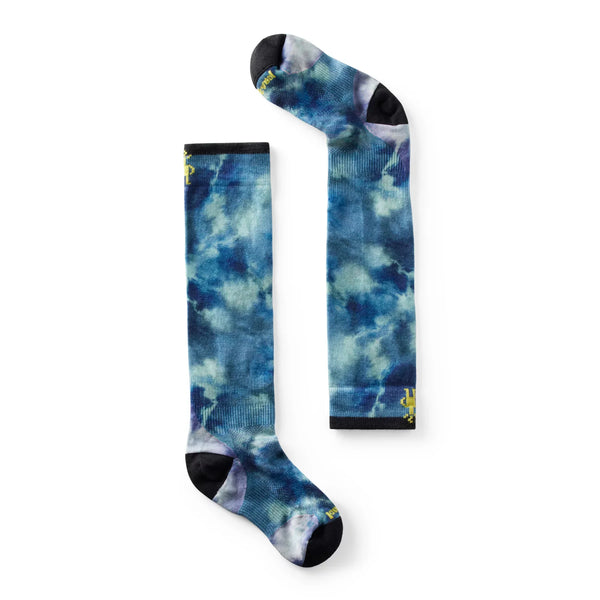 Smartwool Ski Zero Cushion Tie Dye Print Socks - Junior