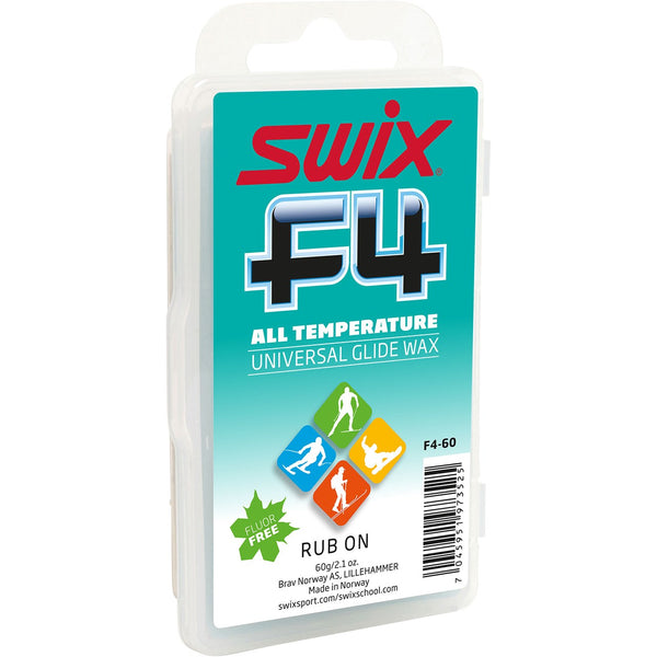 Swix F4 Universal Glide Wax w/Cork - 60g