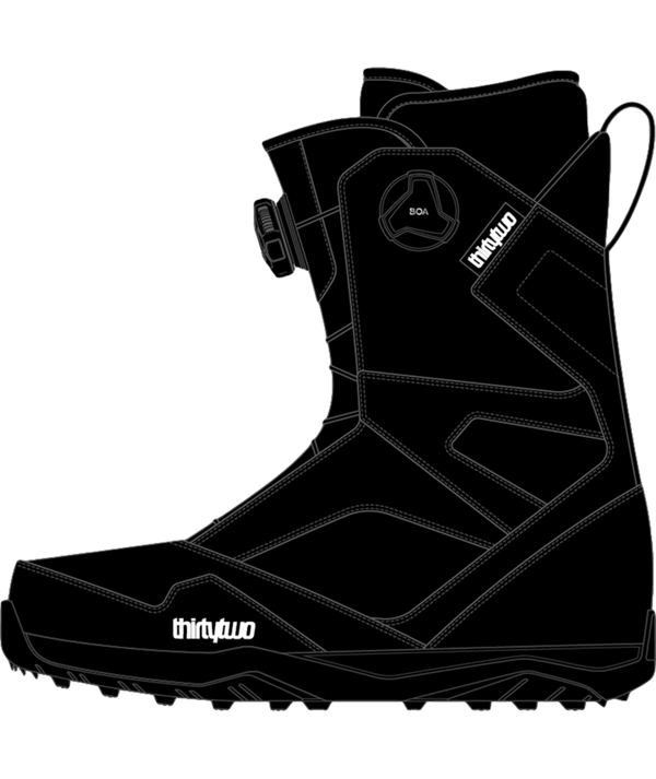 ThirtyTwo STW Double Boa Snowboard Boots 2024 - Men's